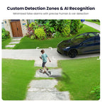 5MP Outdoor WiFi Security Camera, AI Motion Detection, Color Night Vision, Spotlight & Siren, Two-Way Audio, App Control, Alexa & Google Home