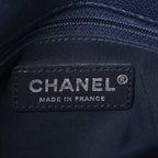 Caviar Quilted Medium Urban Companion Flap Navy