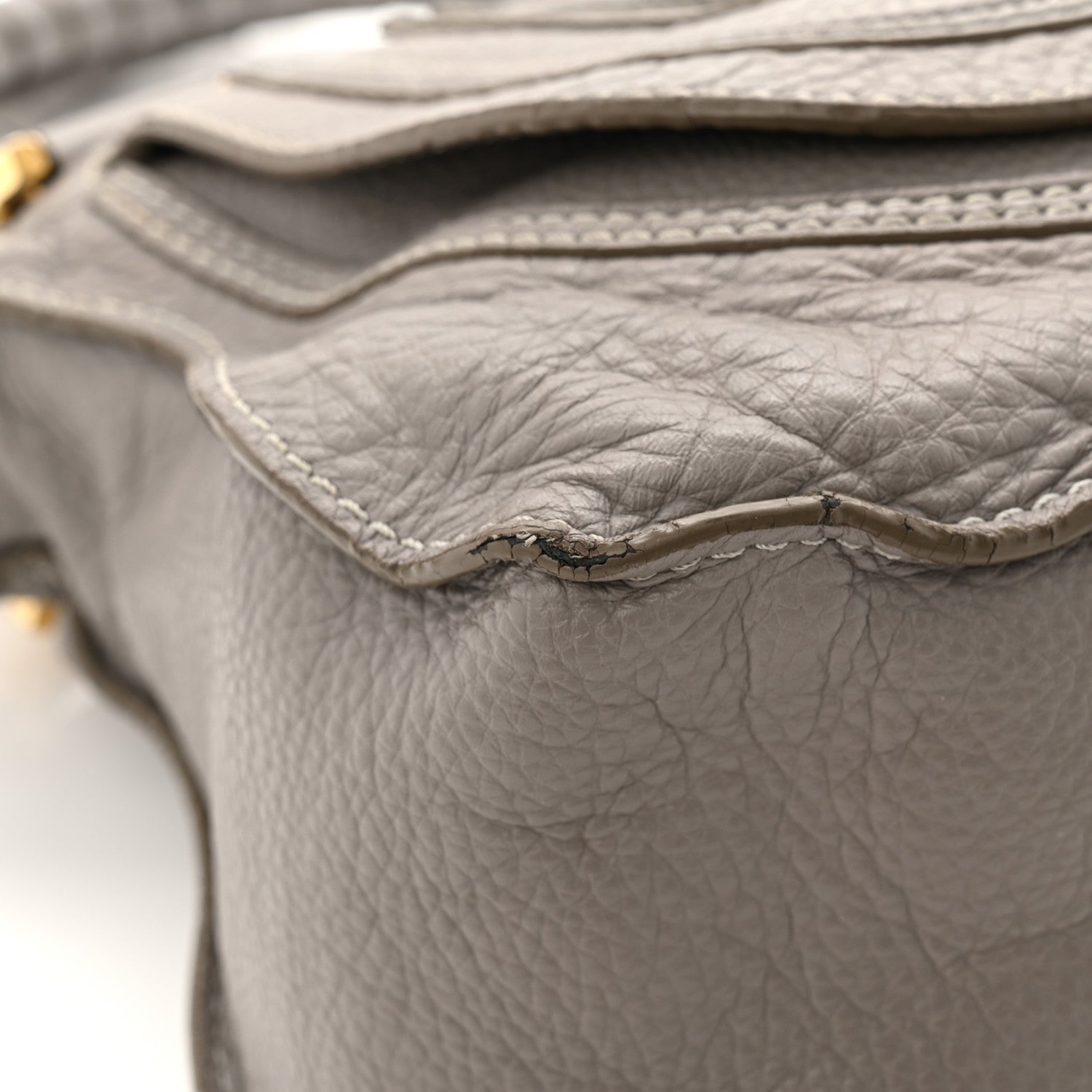 Calfskin Medium Marcie Satchel Cashmere Grey