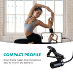 Movo uLav-L Lav Omnidirectional Mic for USB-C