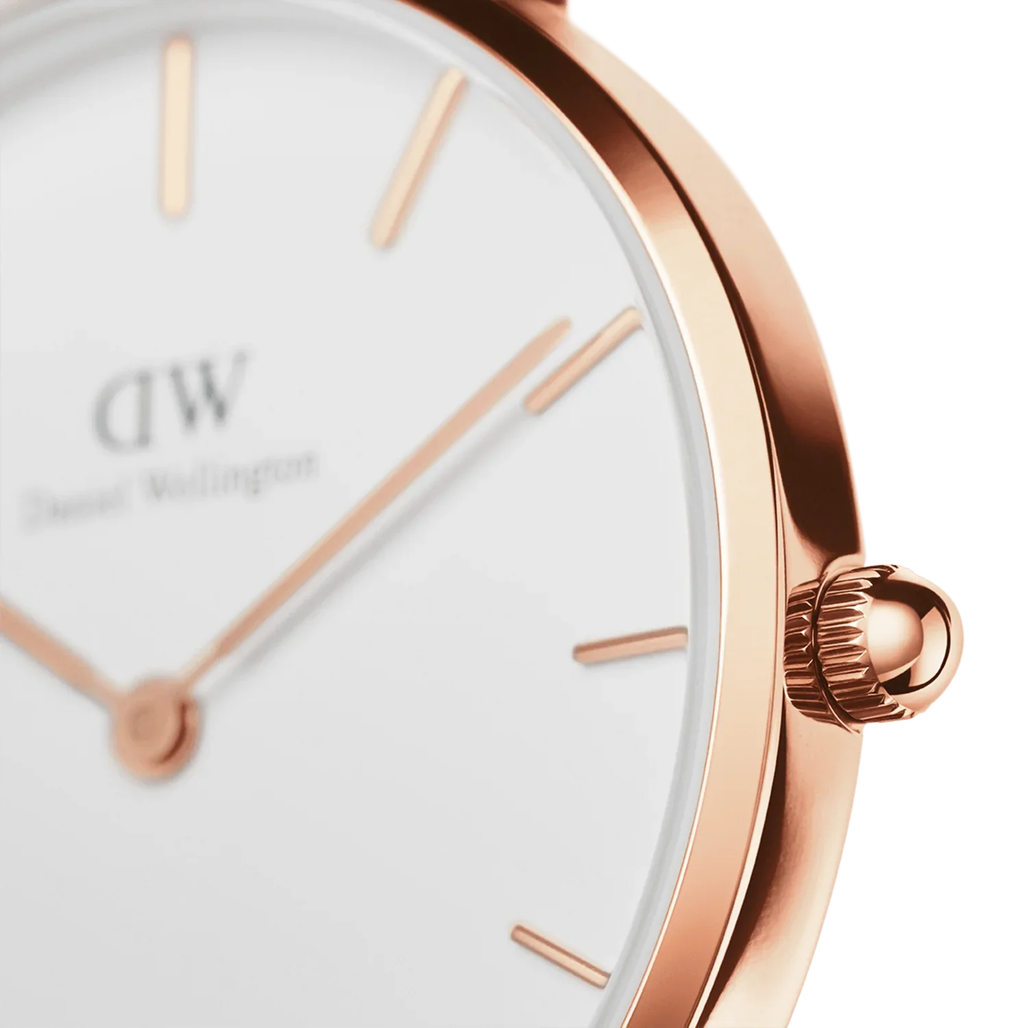 Daniel Wellington Ladies Petite Dover White Watch