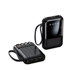 Entronix [3-in-1] Power Bank - 6000 mAh Built-in Cables USB-C/iPhone/Android