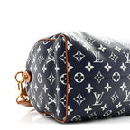 Calfskin Monogram Speedy P9 Bandouliere 30 Indigo