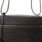 Ox Calfskin Woven Extra Bag L27  Colour Pecora Nera