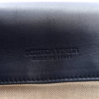 Denim Nappa Intrecciato Padded Messenger Abyss Indigo