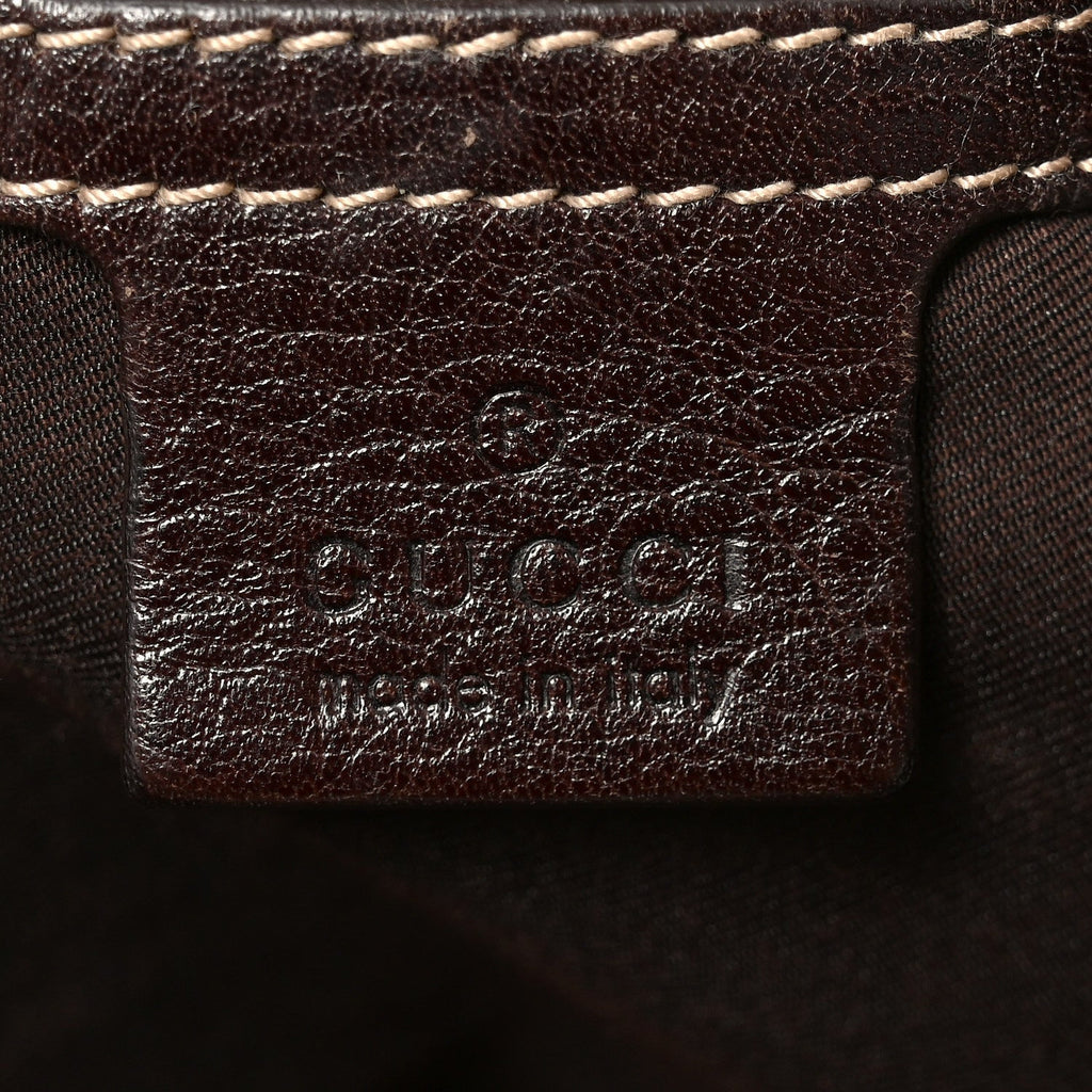 Monogram Medium Pelham Shoulder Bag Dark Brown