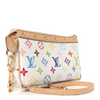LV X TM Monogram Multicolor Pochette Accessories White