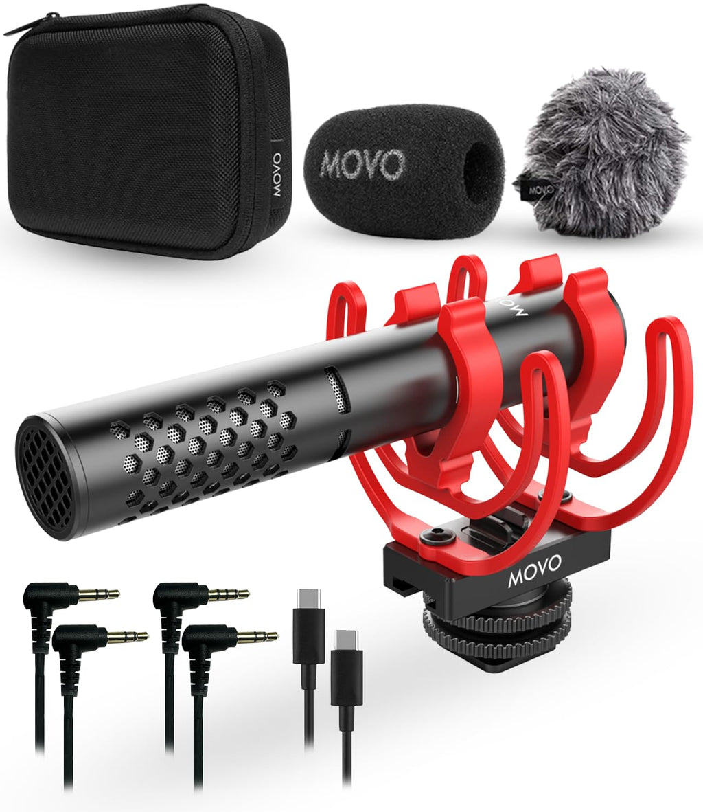 Movo X1-Mini Video Supercardioid Shotgun Mic