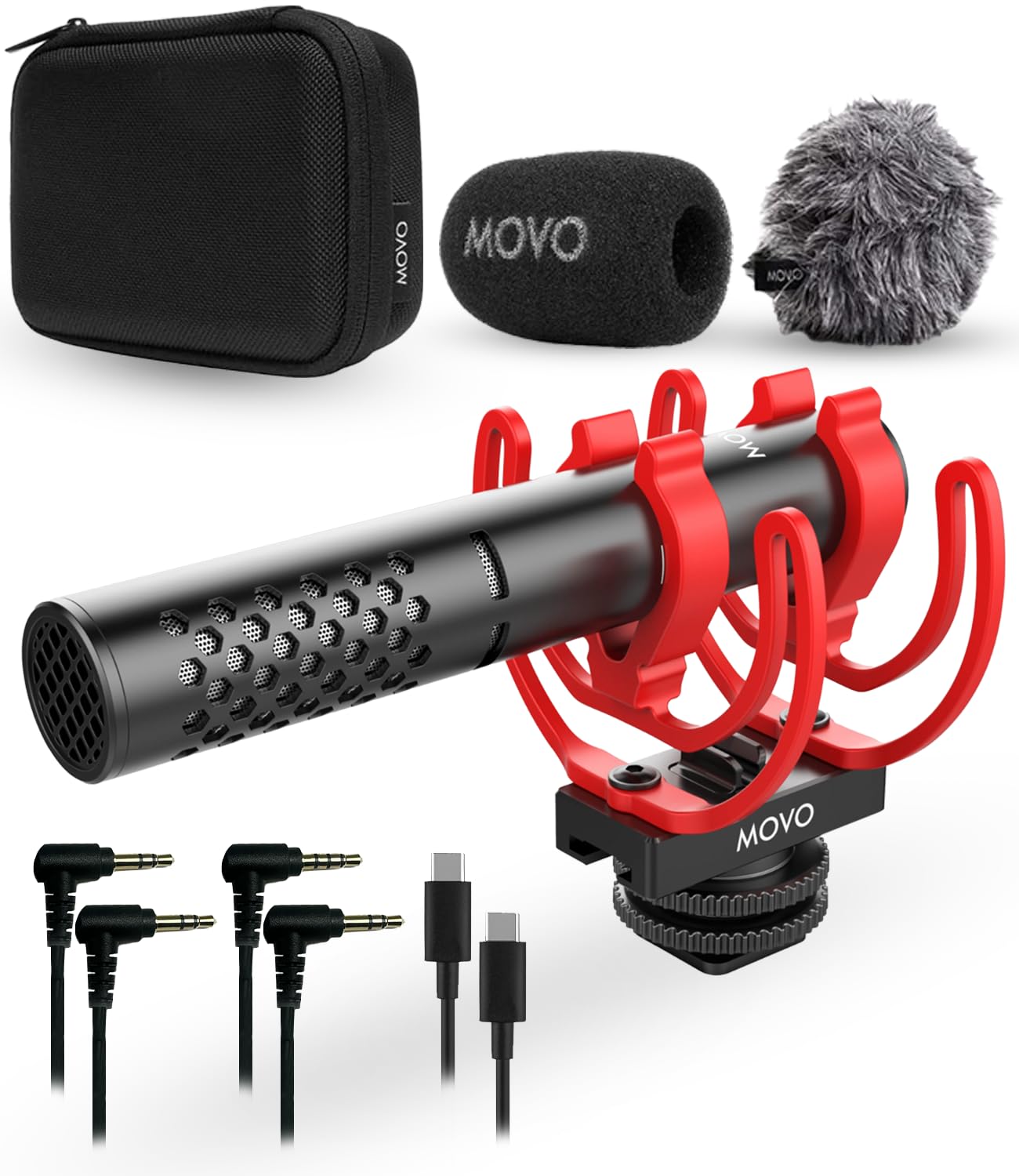 Movo X1-Mini Video Supercardioid Shotgun Mic