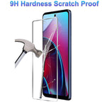 SAHARA - ZeroDamage Ultra-Strong+ Tempered Glass Screen Protector (2-Pack) - Motorola Moto G Stylus 2022