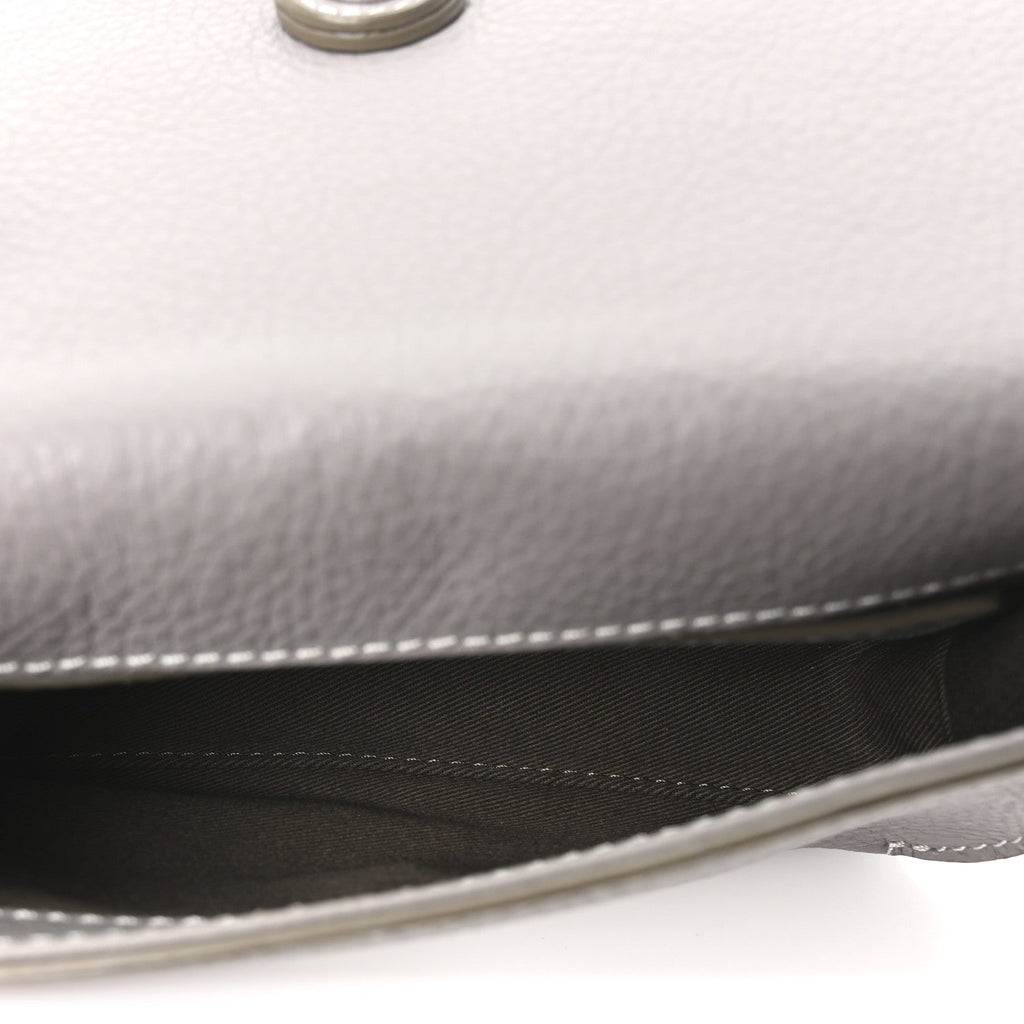 Calfskin Marcie Convertible Belt Bag Cashmere Grey