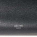 Supple Grained Calfskin Small Big Bag Black