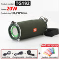 20W High Power TG192Bluetooth Speaker Waterproof Portable Column For PC Computer Speakers Subwoofer Boom Box Music Center FM TF