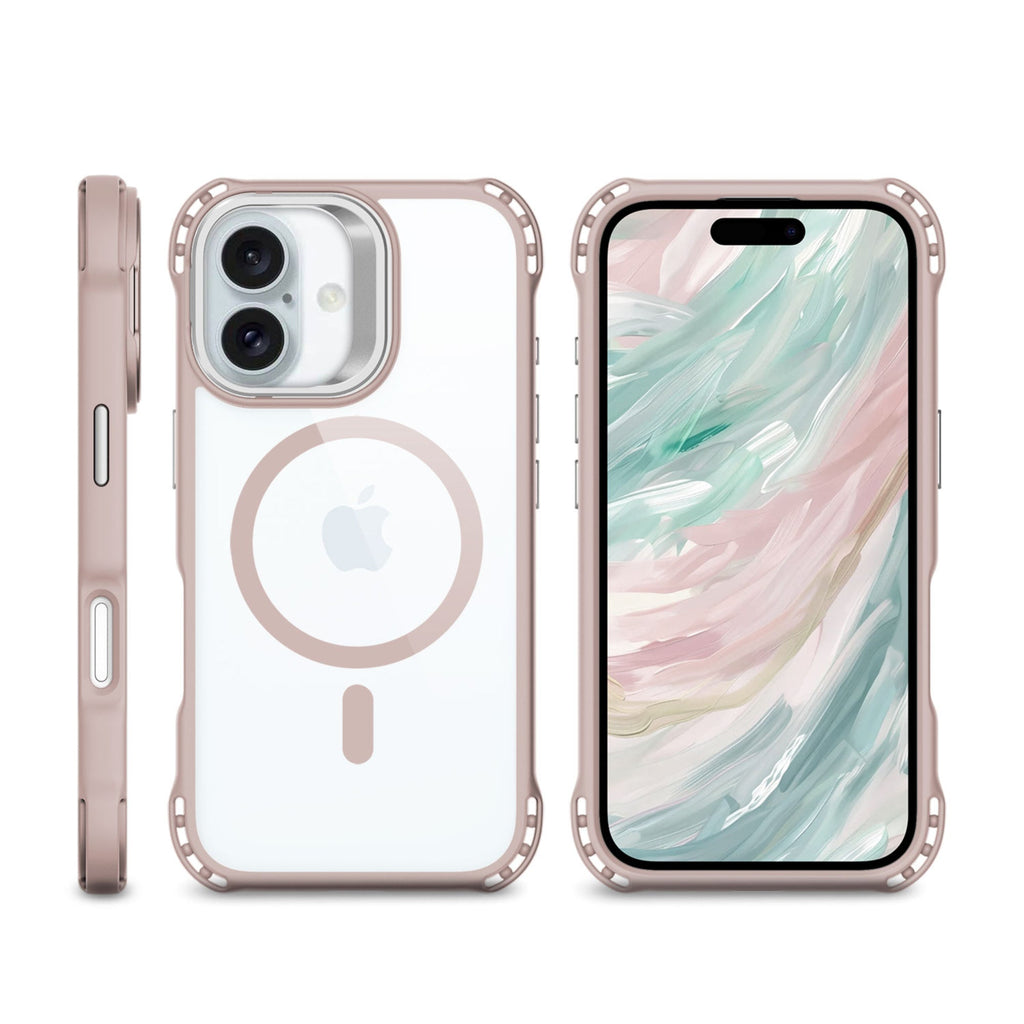 SAHARA - Venture Series Clear Rebound Case with Kickstand -  Apple iPhone 16 Plus