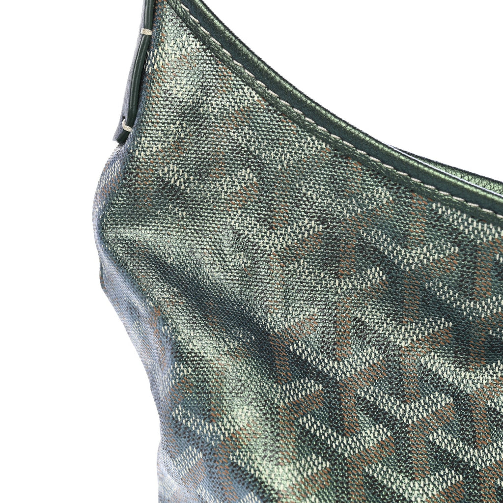 Iridescent Goyardine Boheme Hobo Pearly Green