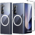 Entronix [Magnetic] Case Compatible with Galaxy Z Fold 7 - [Hard Back] Slim Clear