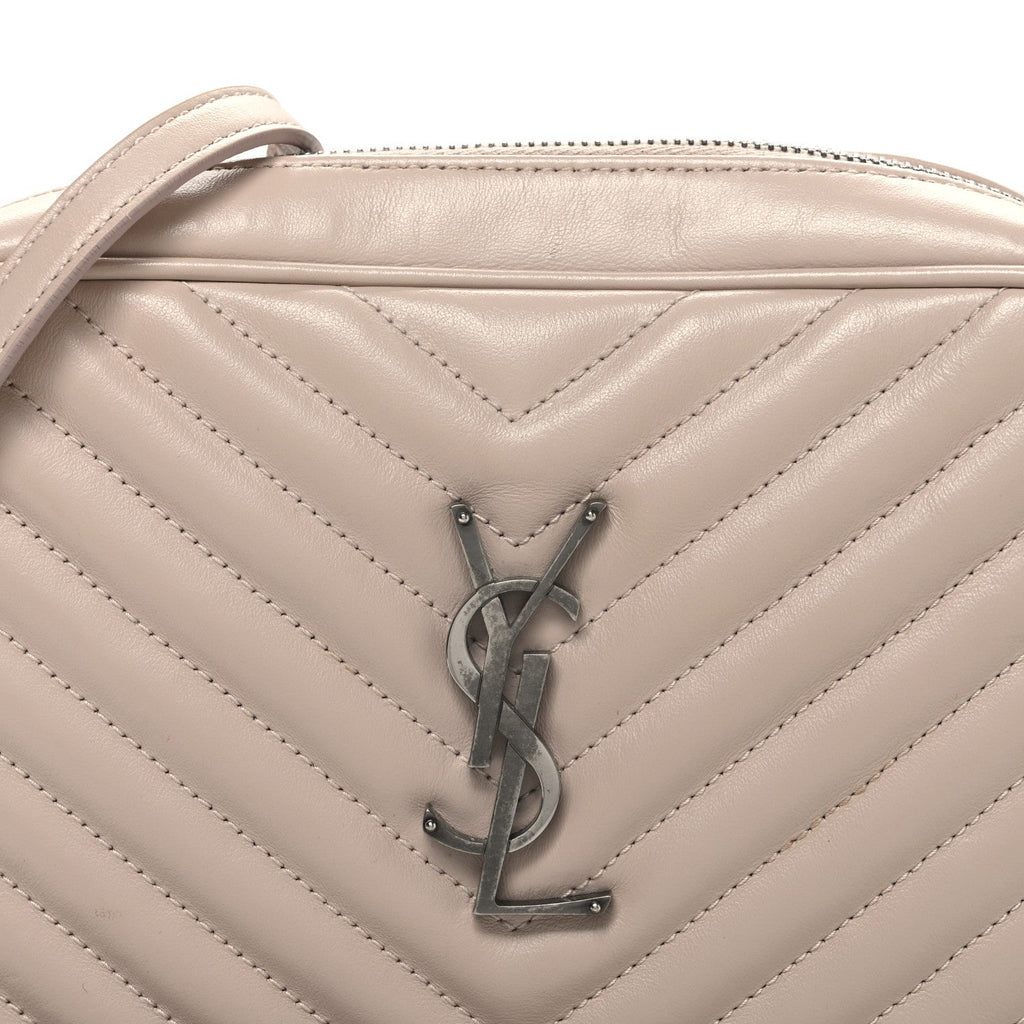 Calfskin Matelasse Monogram Lou Camera Bag Marble Pink