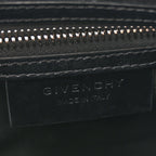 Shiny Lord Calfskin Mini Antigona Black
