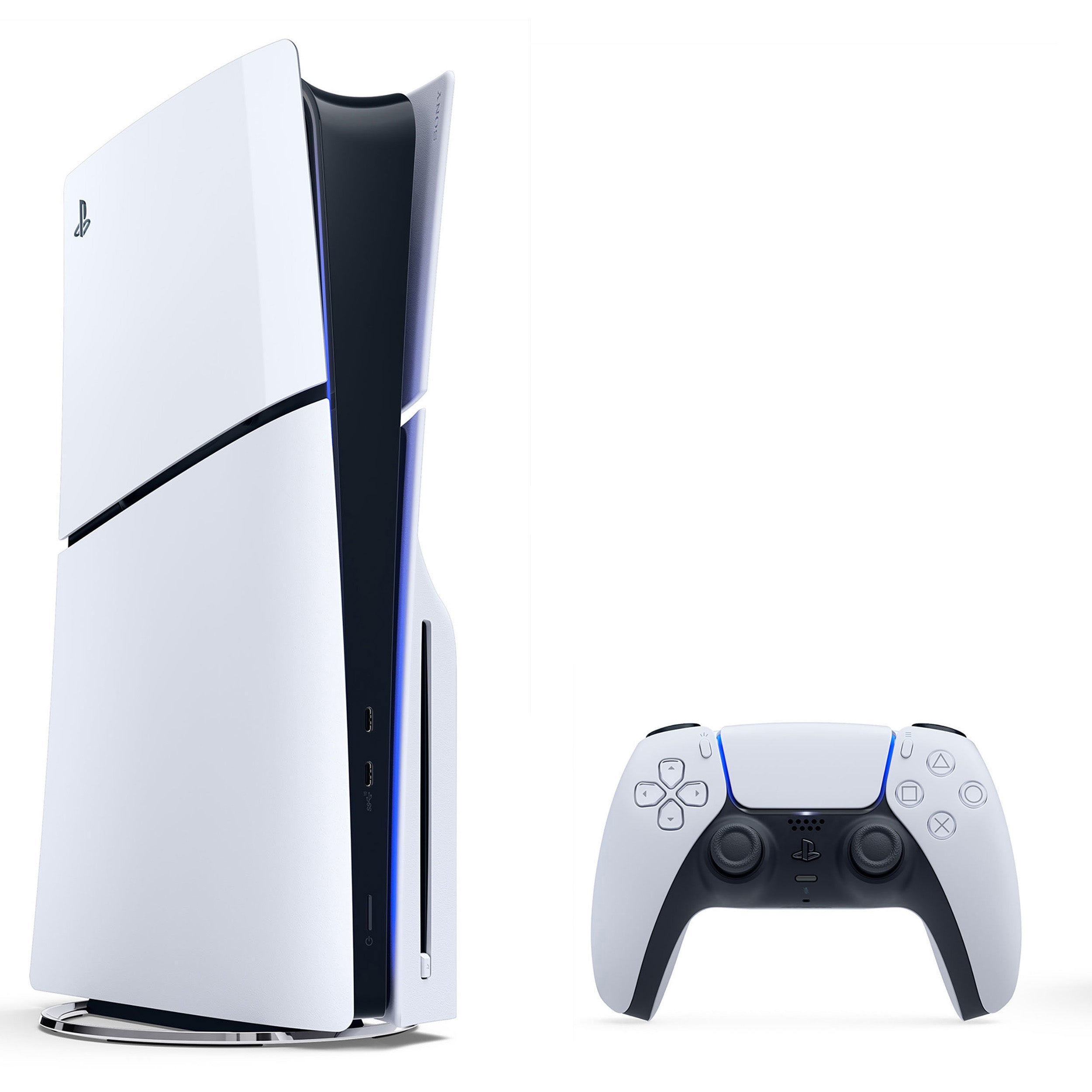 PS5 Slim with Spiderman 2, Extra Controller & Accessories
