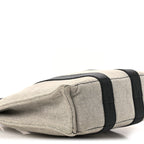 Toile Taurillon Clemence Sac Harnais Tote PM Black