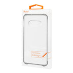 Samsung Galaxy S10 Lite(S10E) Clear Bumper Case With Air Cushion Protection In Clear Black