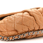 Washed Lambskin Medium Chain Around Messenger Brown