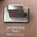 Smooth Calfskin Small Bel Air Carry All Bag Taupe