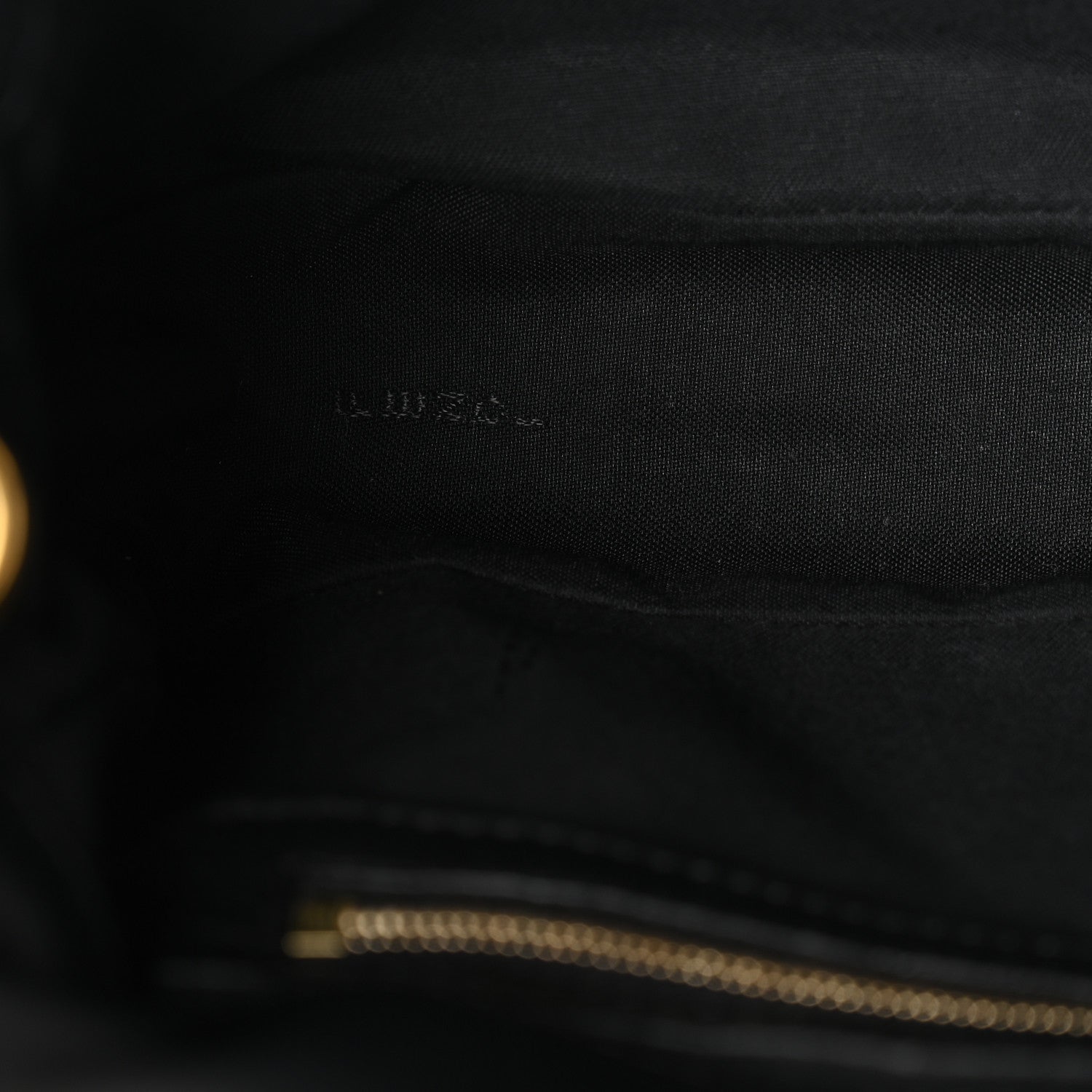 Nappa FF 1974 Embossed Baguette Black