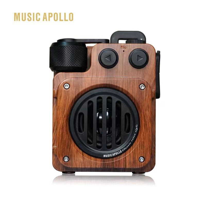 wireless bluetooth speaker portable subwoofer mini FM radio outdoor small steel device creative caixa de som