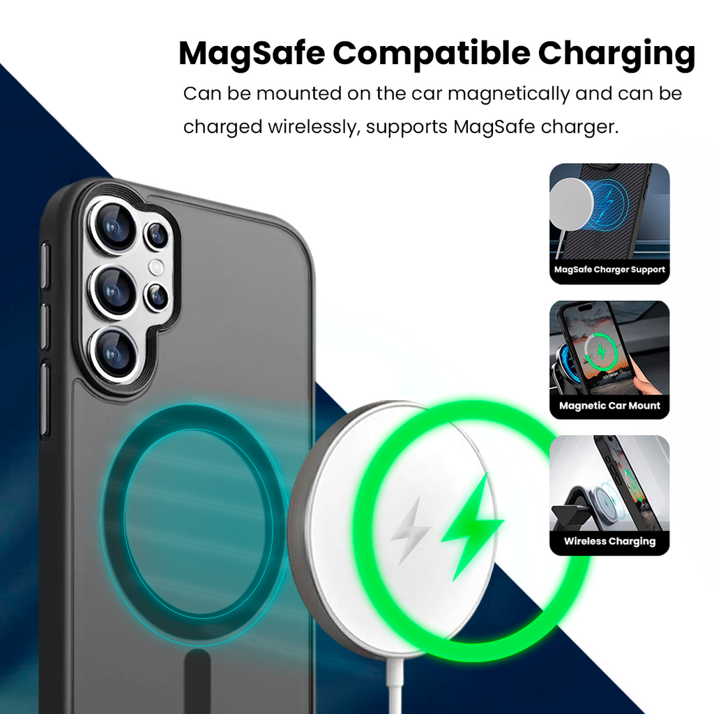 [DIS] Entronix [Magnetic] Case Compatible with Galaxy S26 Ultra - Translucent Frosted Matte