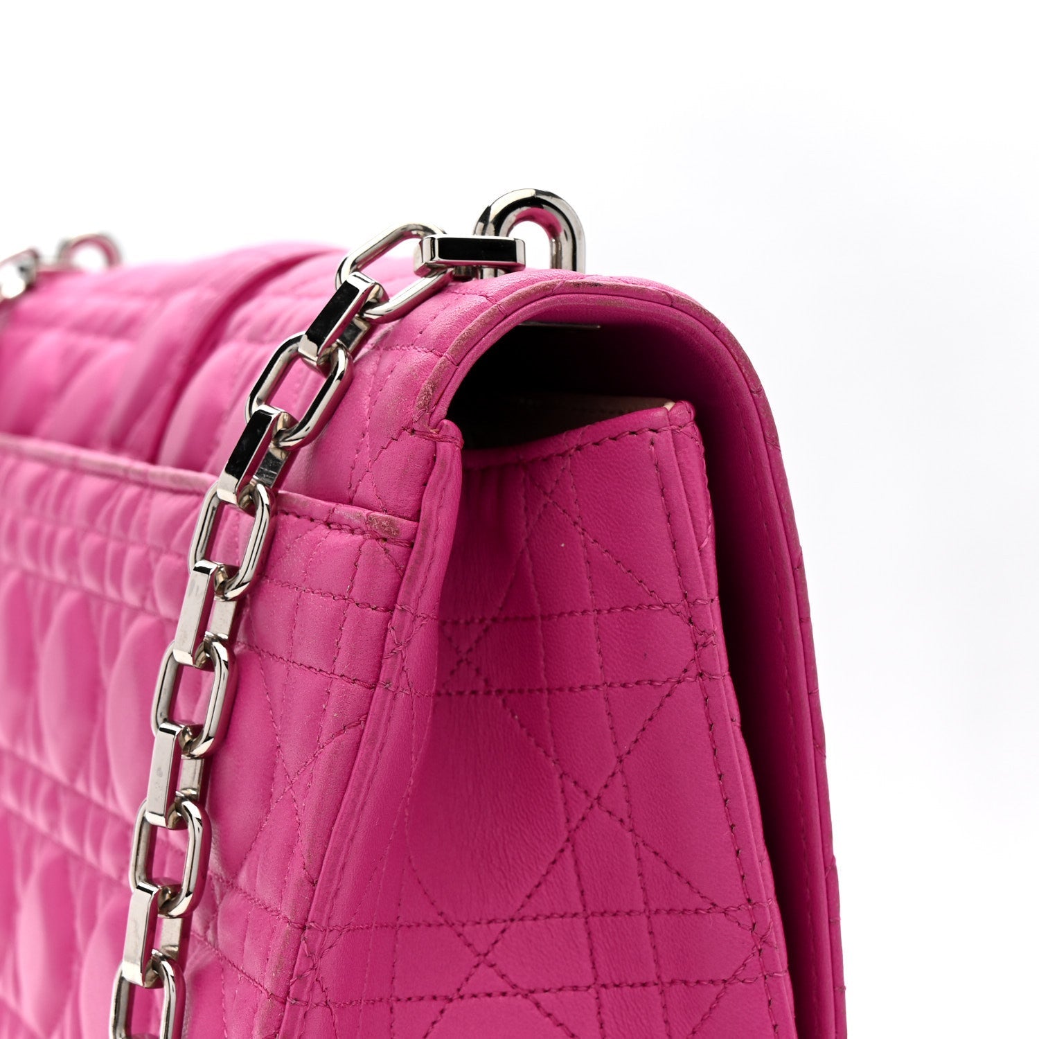 Lambskin Cannage Large Miss Dior Flap Sorbet