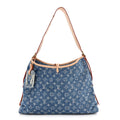 Monogram Denim CarryAll MM Blue
