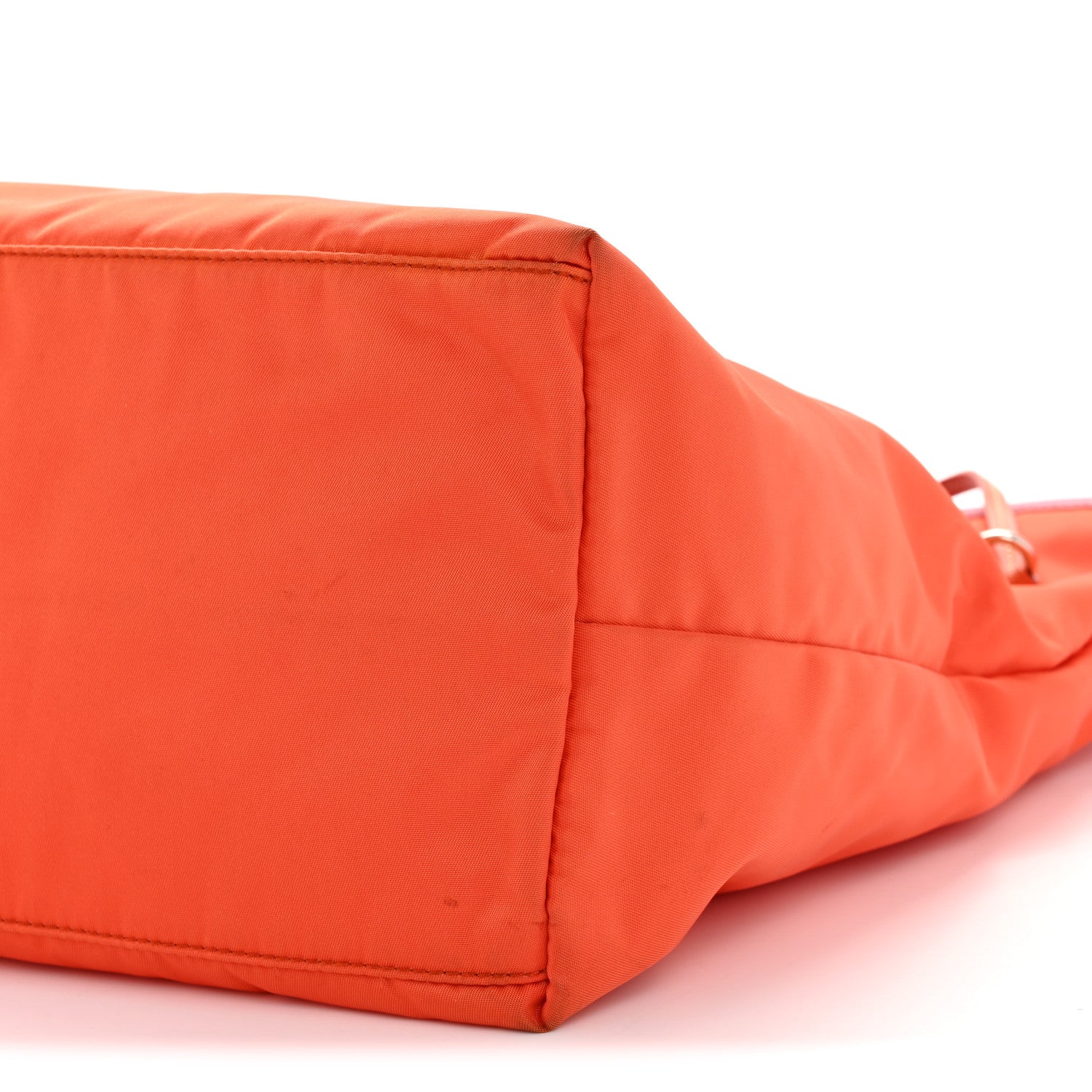 Tessuto Nylon Saffiano Tote Papaya Ibisco