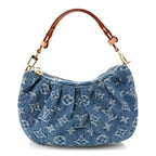 Monogram Denim Pochette Valley Blue