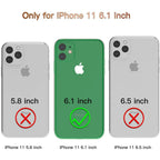 Entronix [Magnetic] Case Compatible with iPhone 11 - [Hard Back] Thick Clear