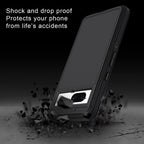 Entronix Bundle Compatible with Pixel 7a - Heavy Duty Case & 1 Clear Screen Protector