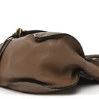 Calfskin Medium Marcie Satchel Tan