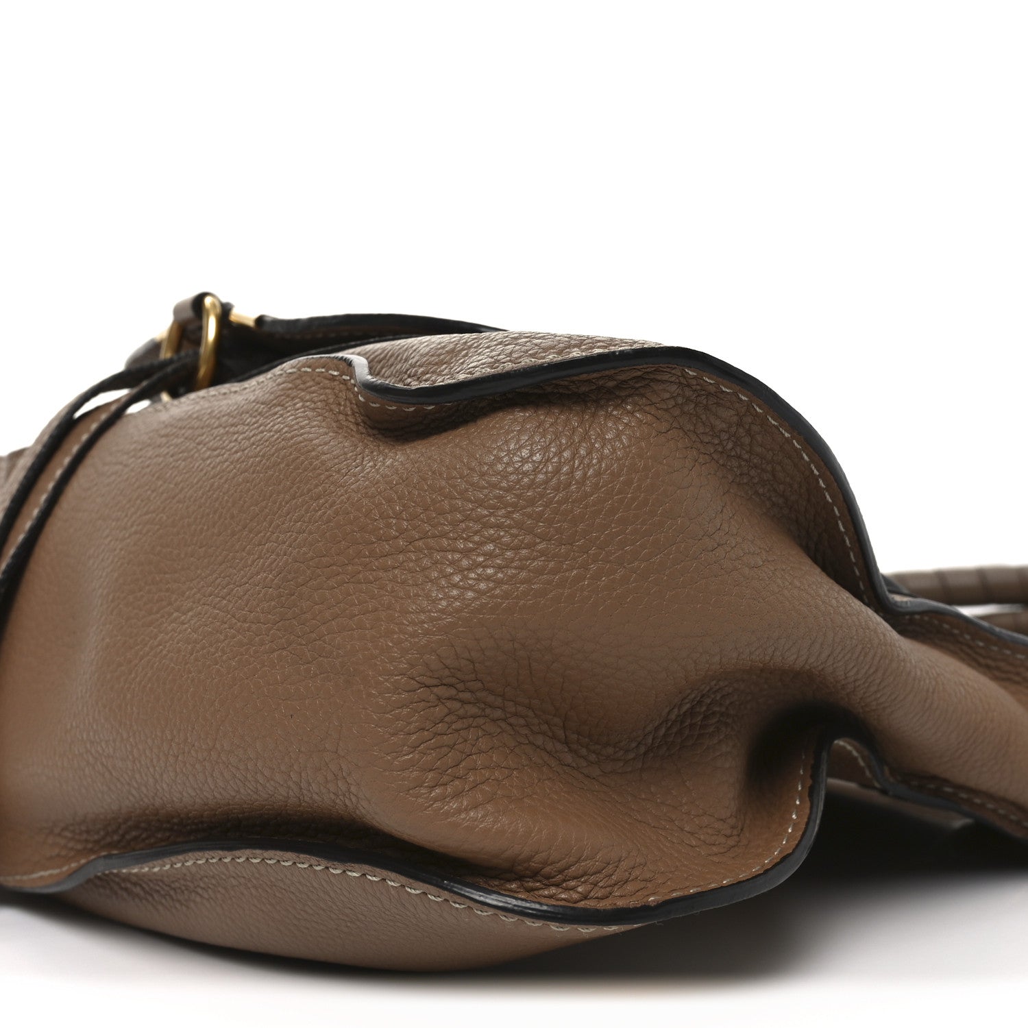Calfskin Medium Marcie Satchel Tan
