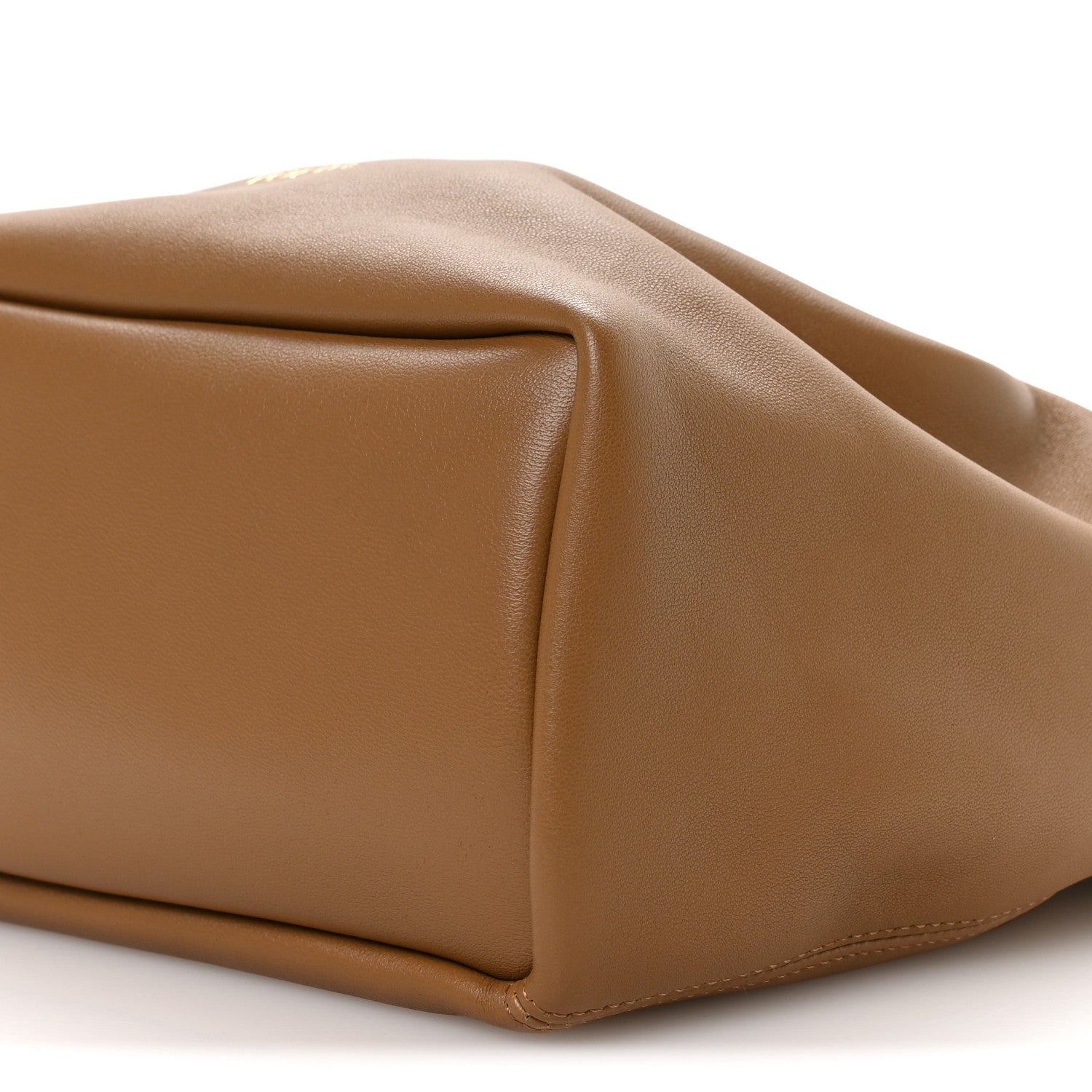 Nappa Small Squeeze Bag Oak