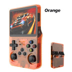 R36S Retro Handheld Game Console - 128GB, Linux System, 3.5 Inch IPS Display, Portable Gaming Device, Ideal Gift for Kids