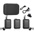 Movo WMX-1-DUO 2.4GHz Dual Wireless Lav Mic System