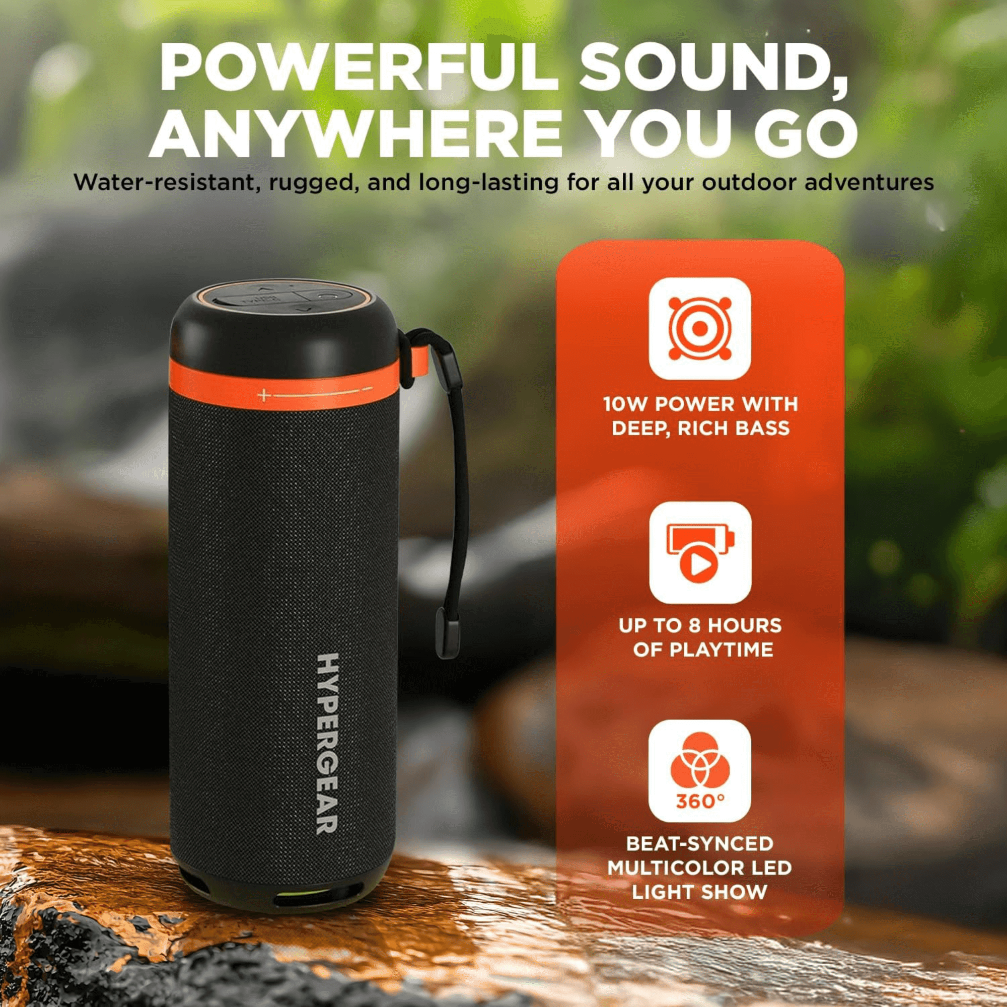 SoundTower Portable Bluetooth Speaker