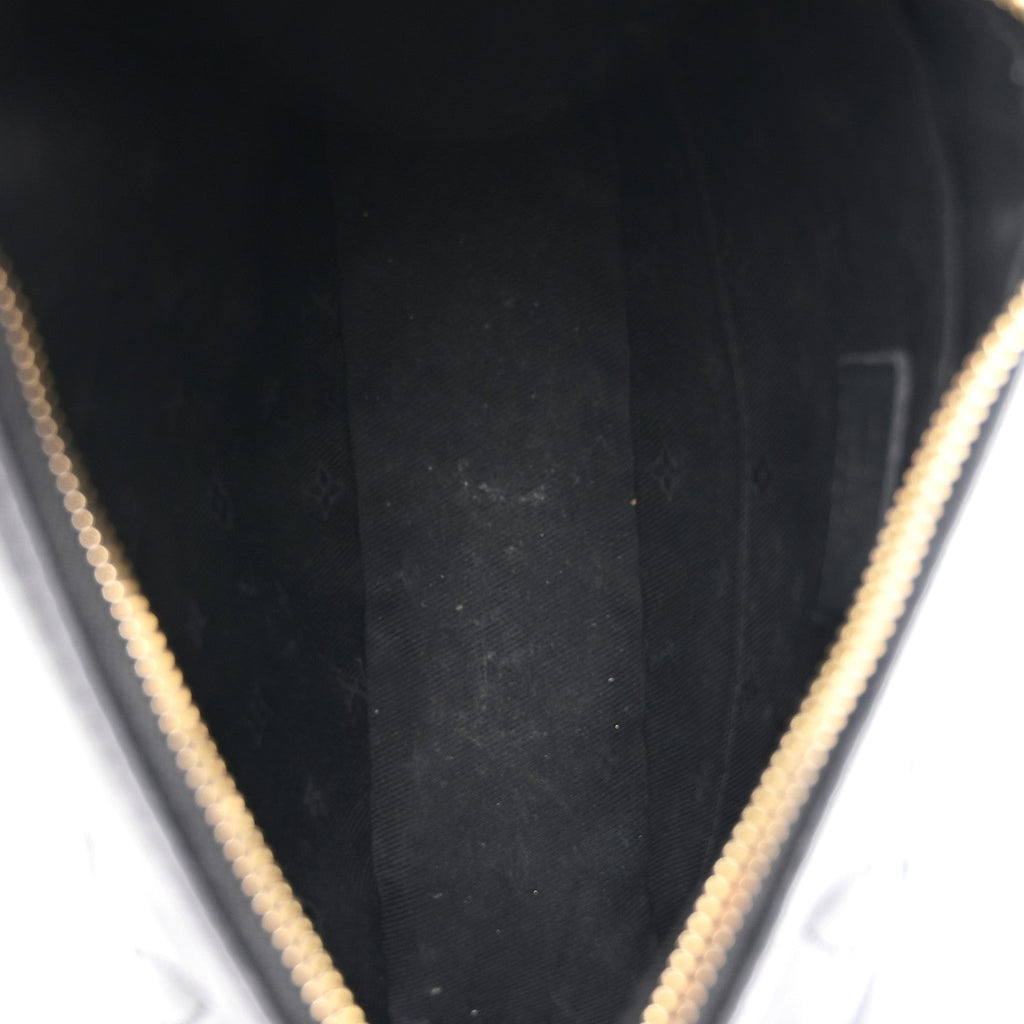 Calfskin Bubblegram Over The Moon Black