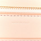 Liege Calfskin Medium Classic Box Flap Bag Pale Pink