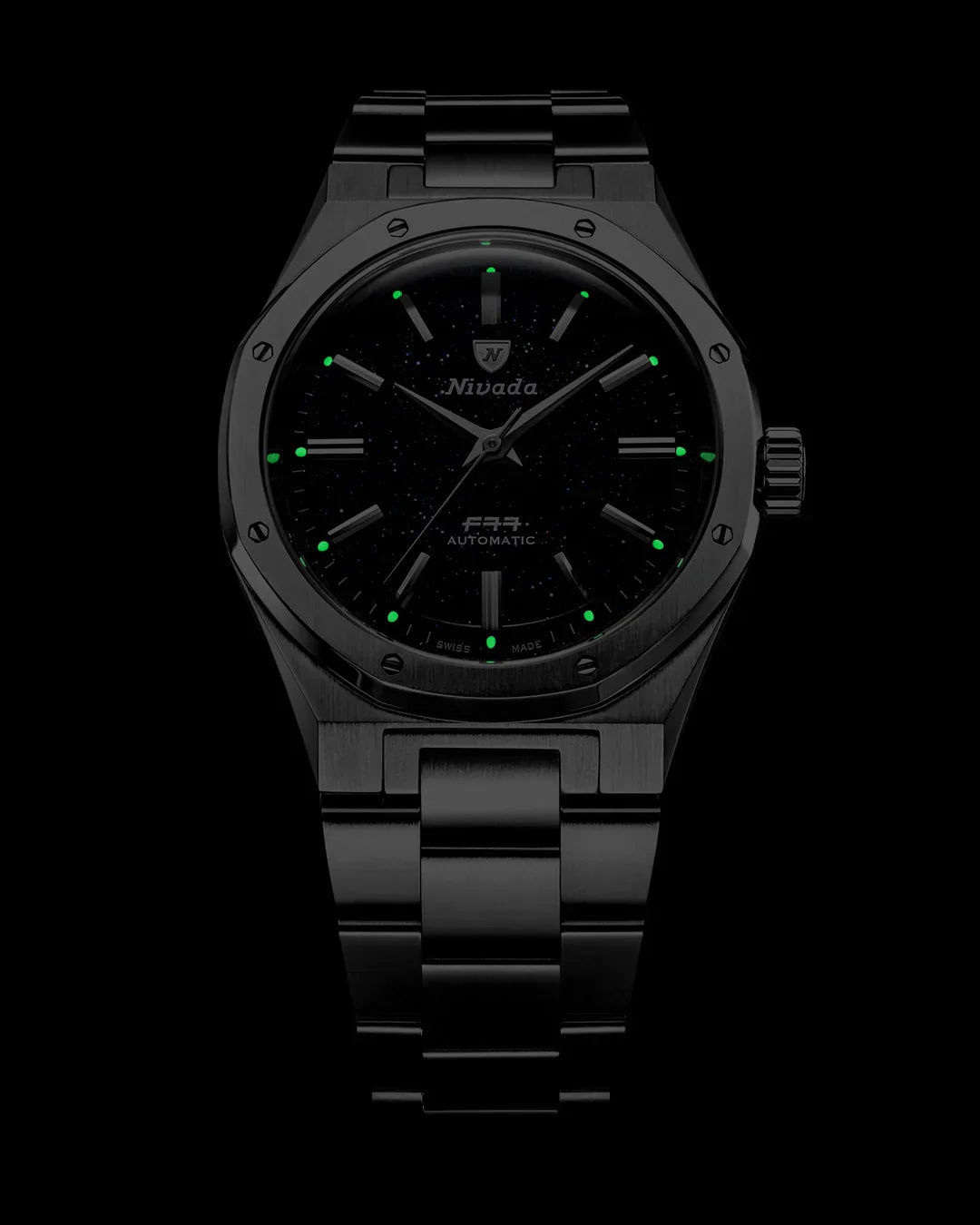 F77 SST Dark Blue Aventurine MK2 | 38mm, Mens Watch