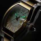 Roadster Medium Model | 35mm, Two-Tone Stainless Steel & 18K Yellow Gold