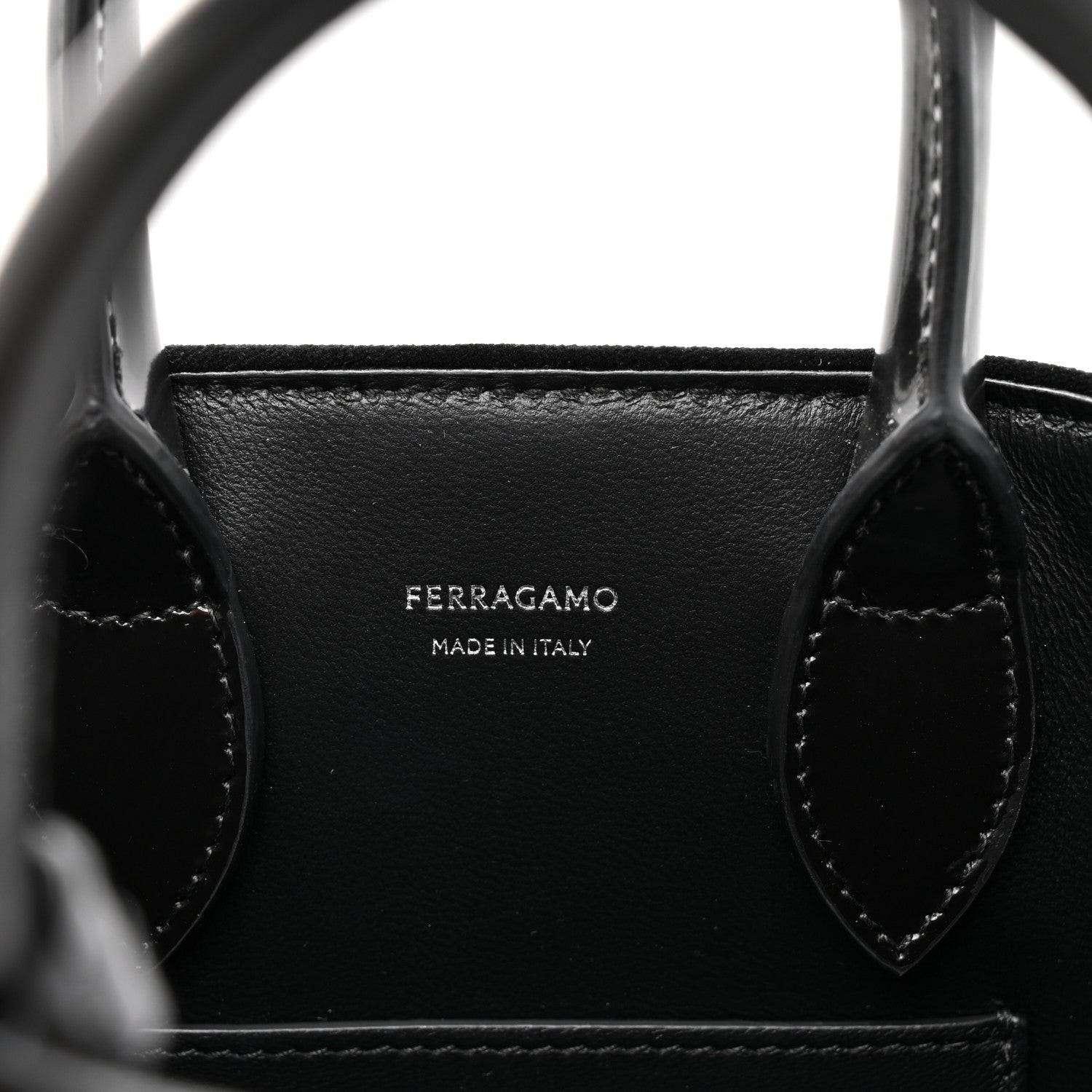 Velvet Strass XS Hug Bag Black