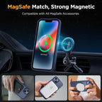 Entronix Bundle Compatible with iPhone 14 - [Magnetic] Translucent Matte Case & 2 Clear Screen Protectors