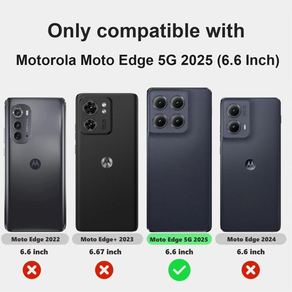 Entronix Case Compatible with Moto Edge 2025 - Triple-Layer Heavy Duty Protection