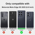 Entronix Case Compatible with Moto Edge 2025 - Triple-Layer Heavy Duty Protection
